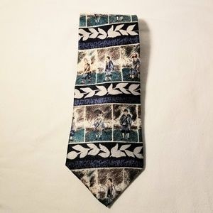Reyn Spooner Scotch on the Rocks Golf Silk Tie